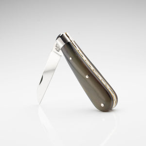 Lambfoot - 63mm Blade - Ox Horn Handle with Traditional Workback