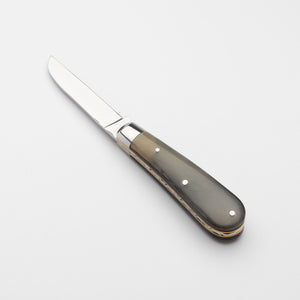 Lambfoot - 63mm Blade - Ox Horn Handle with Traditional Workback