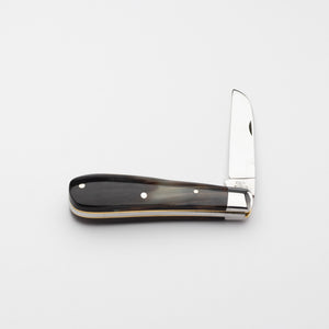 Lambfoot - 63mm Blade - Ox Horn Handle