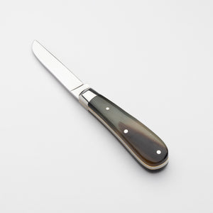 Lambfoot - 63mm Blade - Ox Horn Handle