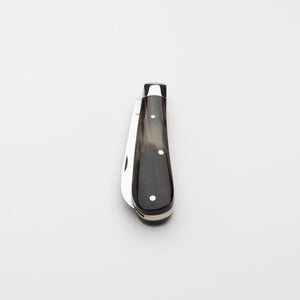 Lambfoot - 63mm Blade - Ox Horn Handle