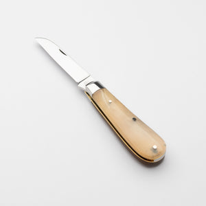 Lambfoot - 63mm Blade - Rams Horn Handle