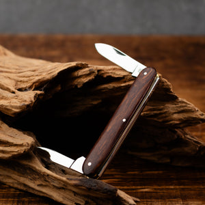 Penknife - Twin Blade - Desert Ironwood Handle