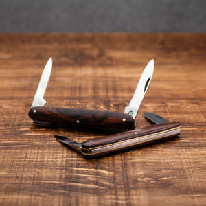 Penknife - Twin Blade - Desert Ironwood Handle