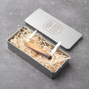Penknife - Twin Blade - Ox Horn Handle with Traditional Workback