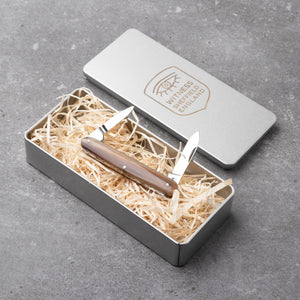 Penknife - Twin Blade - Rams Horn Handle with Traditional Workback