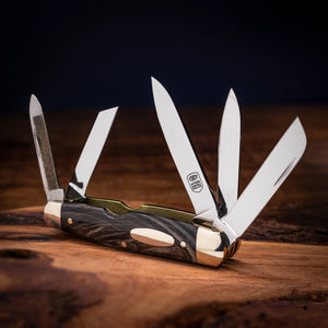 PC500 Multiblade - Buffalo Horn Handle