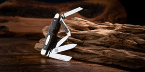 PC500 Multiblade - Buffalo Horn Handle
