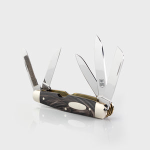 PC500 Multiblade - Buffalo Horn Handle