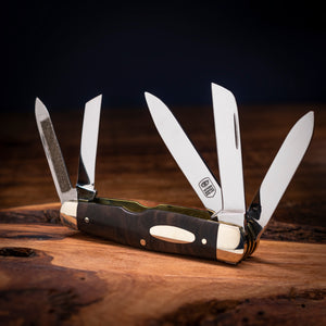PC500 Multiblade - English Walnut Handle