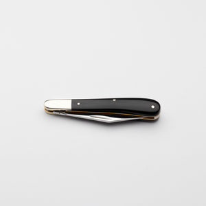 Gentleman's Clip Point - 67mm Blade - Buffalo Horn Handle with Traditional Workback