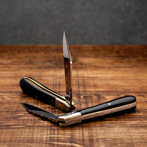 Gentleman's Clip Point - 67mm Blade - Buffalo Horn Handle