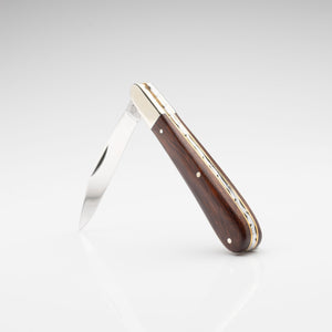 Gentleman's Clip Point - 67mm Blade - Desert Ironwood Handle with Traditional Workback