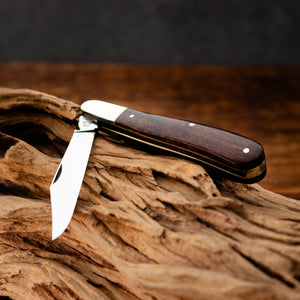 Gentleman's Clip Point - 67mm Blade - Desert Ironwood Handle