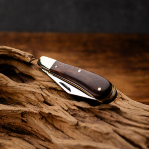 Gentleman's Clip Point - 67mm Blade - Desert Ironwood Handle