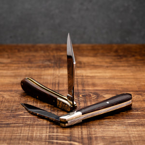 Gentleman's Clip Point - 67mm Blade - Desert Ironwood Handle