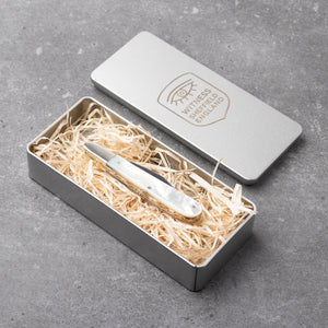 Gentleman's Clip Point - 67mm Blade - Mother of Pearl Handle with Traditional Workback