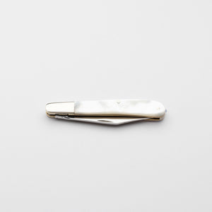 Gentleman's Clip Point - 67mm Blade - Mother of Pearl Handle with Traditional Workback