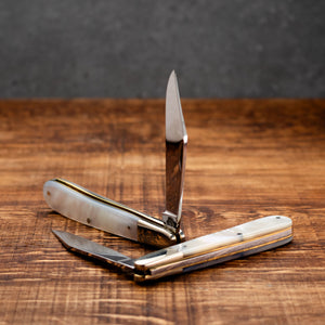 Gentleman's Clip Point - 67mm Blade - Mother of Pearl Handle
