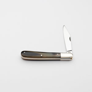 Gentleman's Clip Point - 67mm Blade - Ox Horn Handle