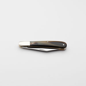 Gentleman's Clip Point - 67mm Blade - Ox Horn Handle