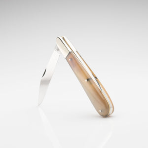 Gentleman's Clip Point - 67mm Blade - Rams Horn Handle