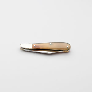Gentleman's Clip Point - 67mm Blade - Rams Horn Handle